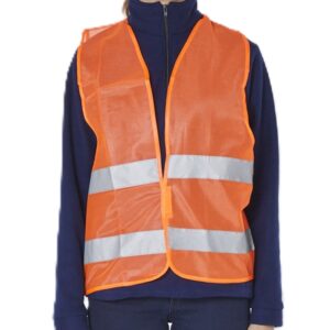 CHALECO REFLECTIVO NARANJA PAMPERO CLASE 1