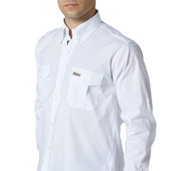CAMISA ESTANCIERA POPLIN MICROESMERIADA HOMBRE - PAMPERO - Image 8