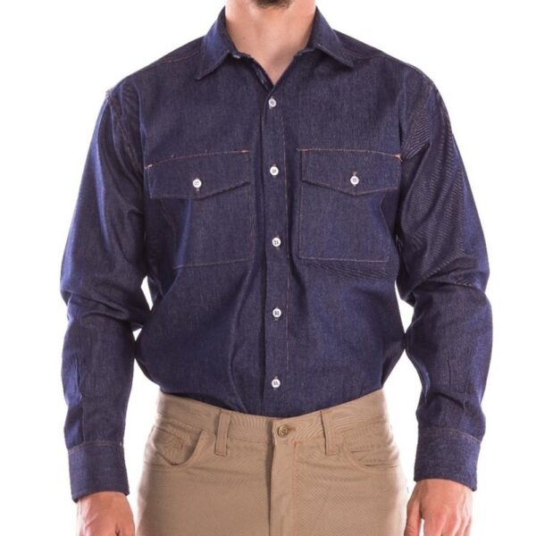 CAMISA JEAN CLASICA ECONOMICA HOMBRE - BUFALO - Image 2