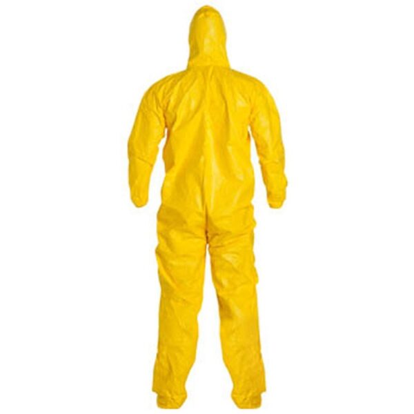 OVEROL TYCHEM CON CAPUCHA AMARILLO COSTURAS TERMOSELLADAS - CERTIFICADO - - Image 2