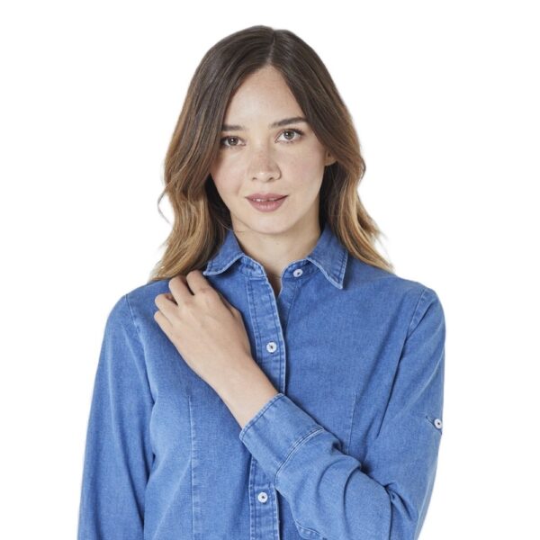 CAMISA JEANS MAIZANI DENIM - MUJER - PAMPERO - Image 3