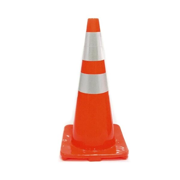 CONO FLEXIBLE C/REFLEC BASE GOMA - NARANJA - Image 2