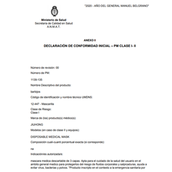 BARBIJO TRICAPA - ANMAT - Image 7