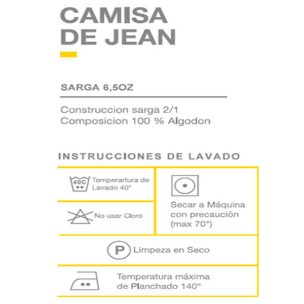 CAMISA JEANS DEMIN - PAMPERO - Image 6