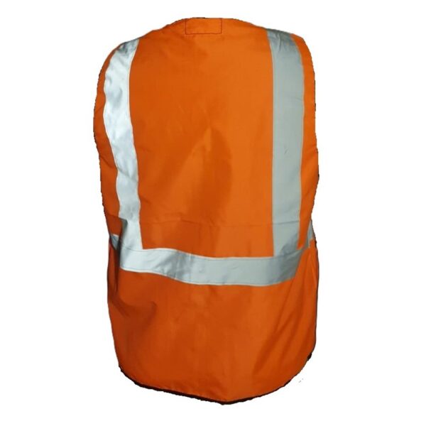 CHALECO "VIALTEC" TRUCKER 4 BOLSILLOS NARANJA - Image 2