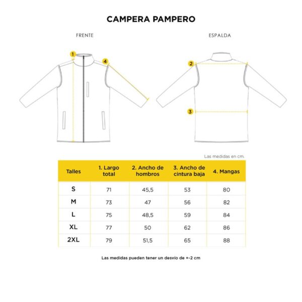 CAMPERA POLAR OUTDOOR IMPO. - PAMPERO - Image 8