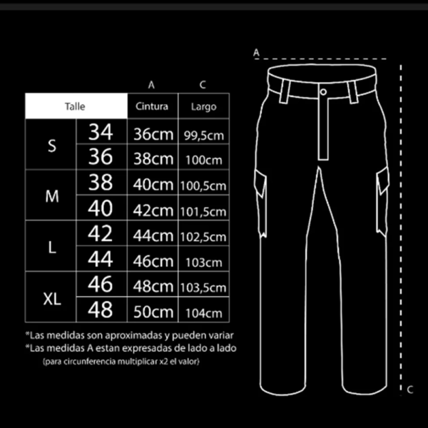 PANTALON CARGO DAMA - PAMPERO - Image 12
