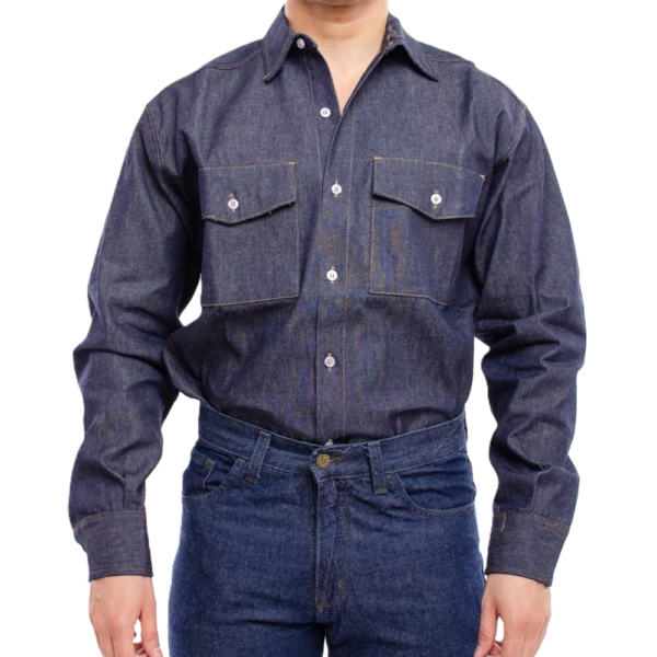 CAMISA JEAN CLASICA ECONOMICA HOMBRE - BUFALO - Image 3