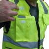 CHALECO "VIALTEC" TRUCKER 4 BOLSILLOS AMARILLO - Image 4