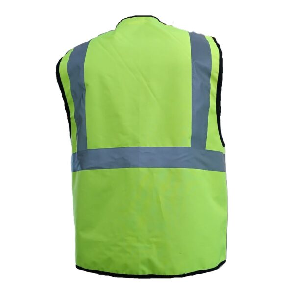 CHALECO "VIALTEC" TRUCKER 4 BOLSILLOS AMARILLO - Image 2