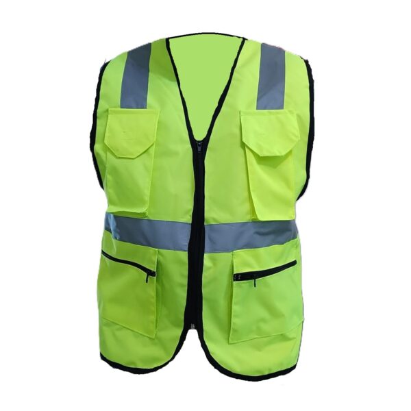 CHALECO "VIALTEC" TRUCKER 4 BOLSILLOS NARANJA - Image 6
