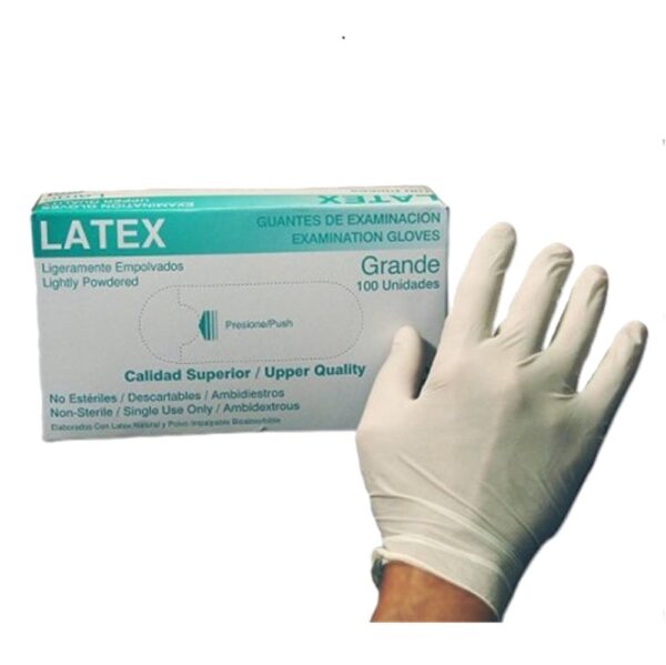 GUANTE DESCARTABLE DE LATEX - Image 2