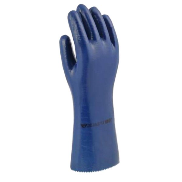 GUANTE NITRUR PETROLERO AZUL CORTO - Image 3