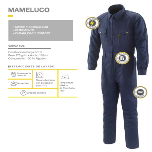 MAMELUCO GABARDINA TRABAJO - PAMPERO - Image 10