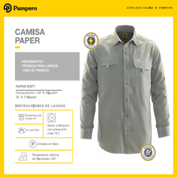 CAMISA PAPPER - PAMPERO - Image 9