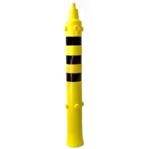 TUBO PROLONGADOR AMARILLO Y NEGRO C/REFLECTIVO
