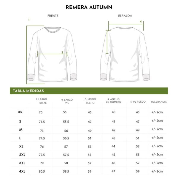 REMERA AUTUMN - M/L- IMPO. - PAMPERO - Image 11