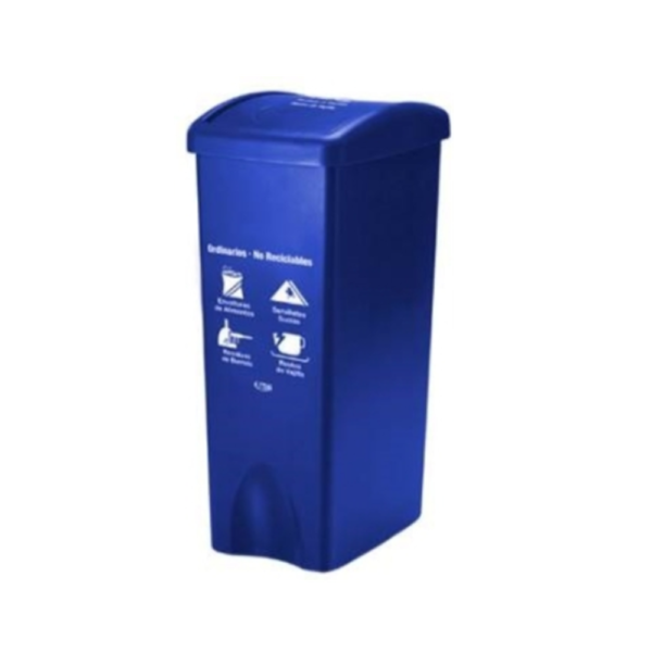 Tacho contenedor de residuos de 53L CON TAPA VAIVEN - Image 4