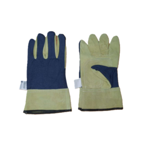 GUANTE CUERO AMERICANO DESCARNE COMBINADO JEAN - PUÑO CORTO JEAN - REFUERZO PALMAR