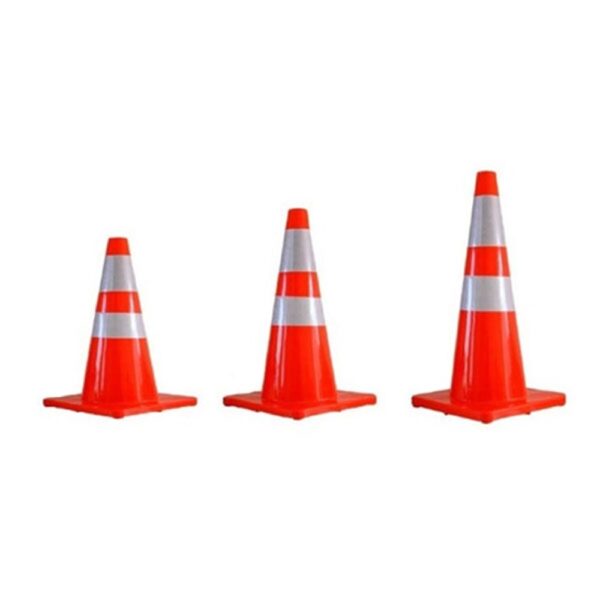 CONO FLEXIBLE C/REFLEC BASE GOMA - NARANJA - Image 3