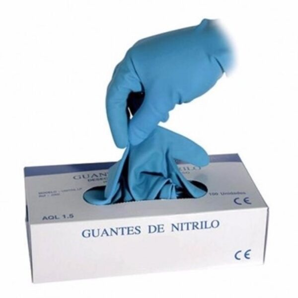 GUANTE DESCARTABLE NITRILO PP (CAJA X 100) - Image 2