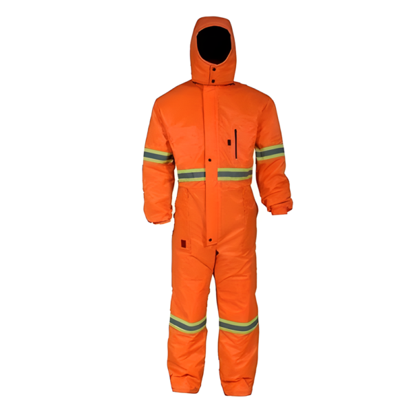 MAMELUCO TRUCKER TERMICO - NARANJA CON REFLECTIVO