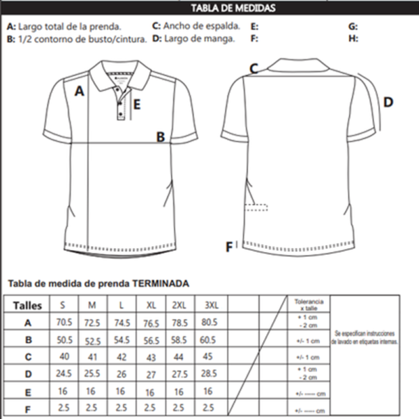CHOMBA JERSEY M/L -PAMPERO - Image 3