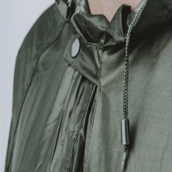 PONCHO RESERO ROYAL VERDE OLIVA - Image 2