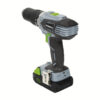 20-Volt Taladro Inalambrico con Percutor 2 Velocidades 60n + 2 Baterias + Cargador + Bolso - Image 4