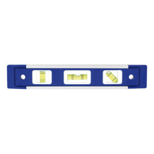 NIVEL PL?STICO MARCO DE ALUMINIO BASE MAGN?TICA 230mm. (9?)