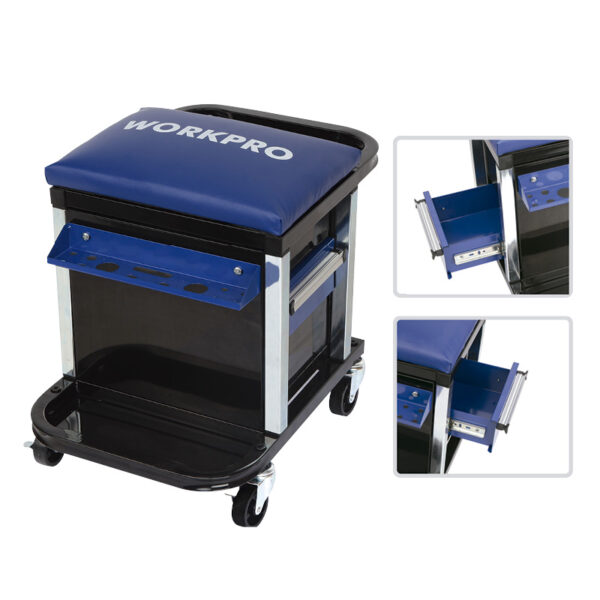 BANCO CON RUEDAS Y CAJONES PARA TALLER