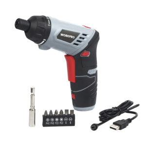 Destornillador LITIO ION 4.0v USB Con puntas BIVOLT
