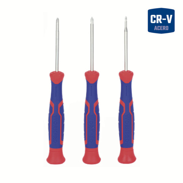 Juego 7 Piezas Destornilladores De Precisi?n CR-V (Phillips + Plano) - Image 3