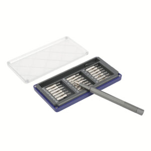 Juego de Destornilladores de Precisi?n de 21 Piezas con Manija de Aluminio