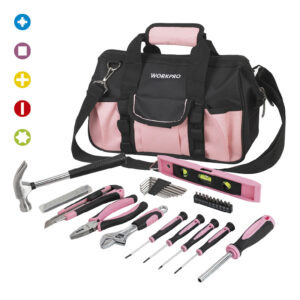 JUEGO DE HERRAMIENTAS x 39 PIEZAS CON BOLSO