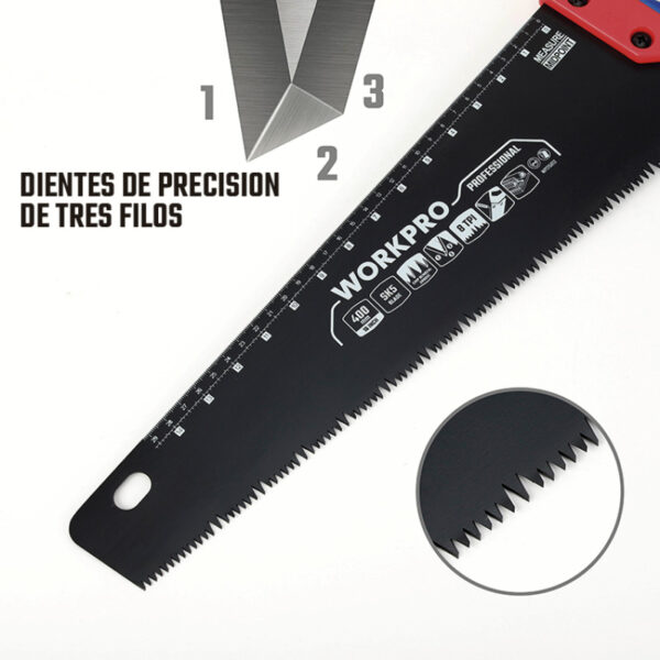 Serrucho Profesional de Tefl?n, Hoja SK5 400mm. (16") - Image 5