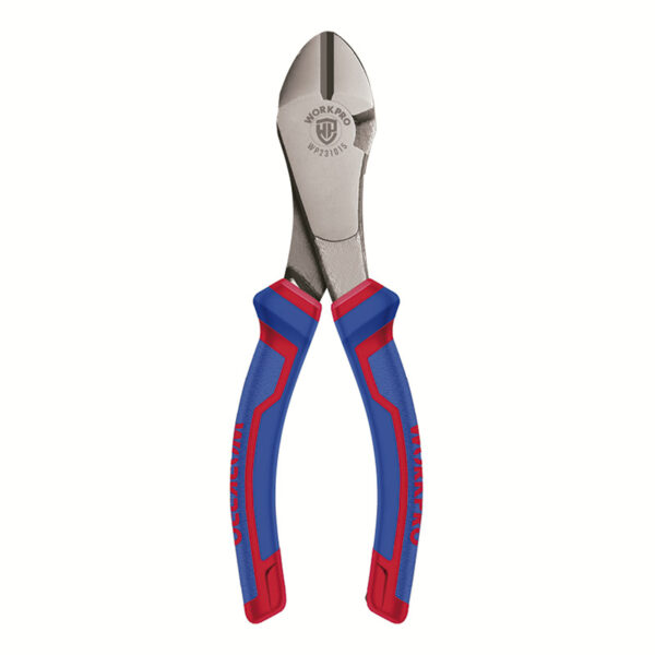 ALICATE CORTE OBLICUO TRABAJO PESADO 180mm. (7?)  BI-MATERIAL