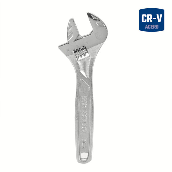 Llave Ajustable de 150Mm. (6") Cr-V para Trabajo Pesado - Image 2