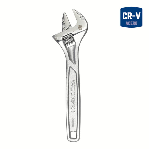 Llave Ajustable de 200 Mm. (8") Cr-V para Trabajo Pesado - Image 2