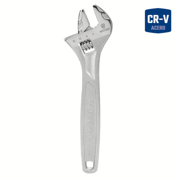 Llave Ajustable de 250 Mm. (10") Cr-V para Trabajo Pesado - Image 2