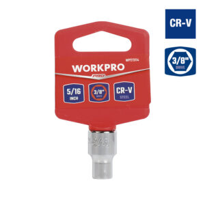 Bocallave, 5/16", Encastre 3/8", Hexagonal