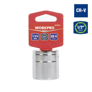 Bocallave, 1-1/4", Encastre1/2", Hexagonal