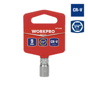 Bocallave, 9mm, Encastre 1/4", Hexagonal