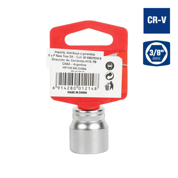 Bocallave, 21mm, Encastre 3/8", Hexagonal - Image 2
