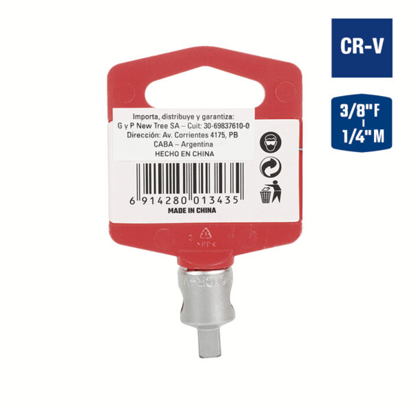 Adaptador de 3 Direcciones 1/4" - Image 2