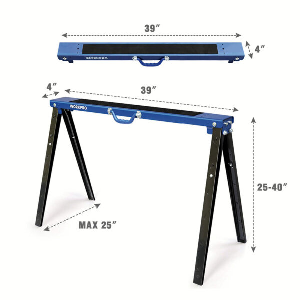 Caballete de Sierra Ajustable Plegable - Image 2