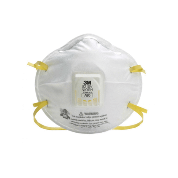 RESPIRADOR MOD:8210V C/VALVULA P/ PARTICULAS N95 - 3M - Image 2