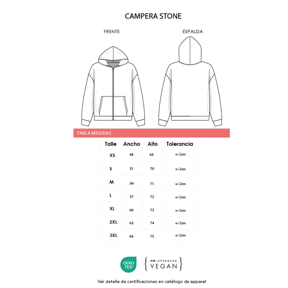 CAMPERA STONE FRIZA UNISEX - Image 8