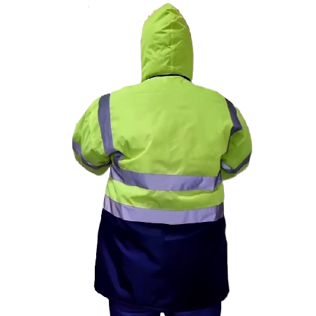 CAMPERA VIAL TRUCKER ALTA VISIBILIDAD C/REFLEX - PAMPERO - Image 3